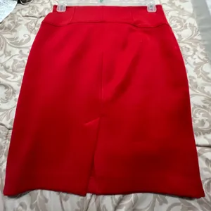 Candy apple red Arden B slimming pencil skirt. Like new! Nice, Flattering fit thumbnail 3