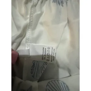 NIB- Blue Seashell Coastal Pajama Set Short Sleeve Button Down Shorts Size M thumbnail 5