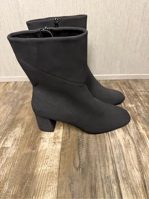 NWOB Bella Vita Classic Black Mid-Calf Block Heel Boots Size 10 Wide thumbnail 16