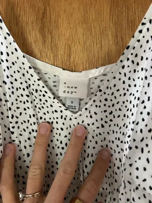A new day maxi polka dot flowy dress thumbnail 4
