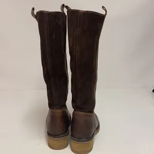 SBICCA JAVAN LEATHER RIDING BOOTS KNEE-HIGH BOOTS size 8.5 B23A‎ thumbnail 7