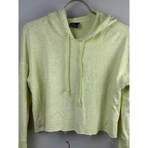 Nike Women’s Cropped Luxe Yoga Training Limelight Hoodie - Size - XS thumbnail 5