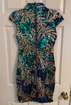 SheIn Sequin Dress thumbnail 3