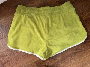 Anthropologie Green Shorts thumbnail 2