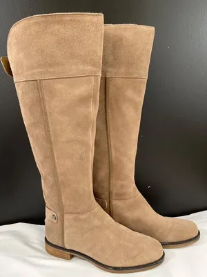 Franco Sarto Christine Women's Brown Leather Shoes/Boots Size 7.5M SKU 5840 thumbnail 1
