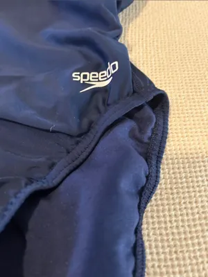 SPEEDO  ProLT Solid One Piece, Navy Blue, Size 30, NWT thumbnail 8