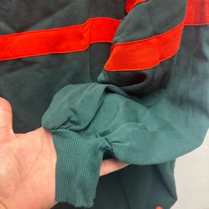 FP Free People NWT Oversized Small Post Up Layer Top In Green Rugby Style thumbnail 9