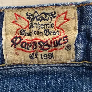 Vintage Paris Blues Bell Bottom Denim Jeans Size 7 thumbnail 6