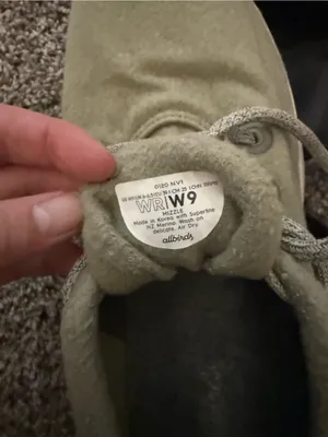 Allbirds Women's Wool Runner Mizzles Sneakers Cardamom Cream Sole Size 9 thumbnail 13