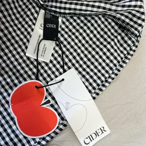 Cider Square Neck Ruched Puff Sleeve Midi Dress Size‎ Large thumbnail 2