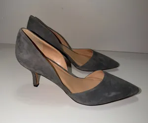 Sole society gray pumps suede  thumbnail 1