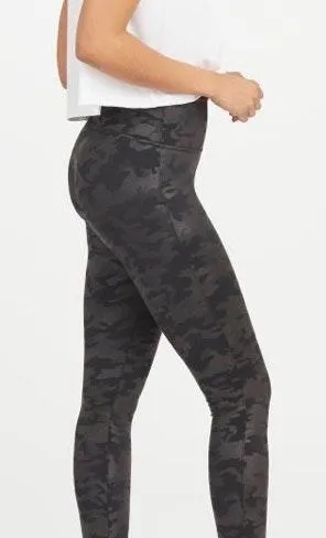 Spanx Camo Faux Leather Leggings thumbnail 4