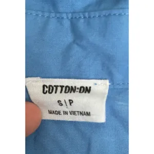 Cotton On Button Up Top Blue Women's Classic thumbnail 5