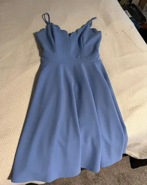 Lulus Light Blue Dress thumbnail 3