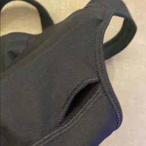 Under Armour Black Sports Bra with Racerback Design thumbnail 5