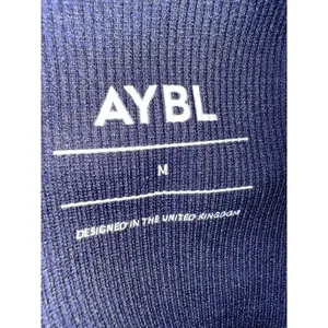 AYBL Women's Navy Blue High Waist Leggings Medium thumbnail 3