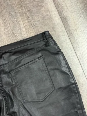 Abercrombie Black Leather Pants thumbnail 19