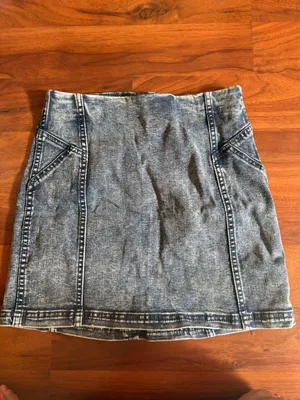Wild Fable Blue Denim Skirt thumbnail 2