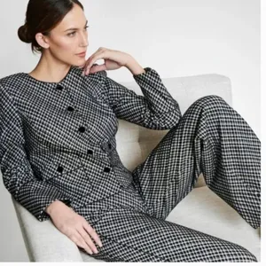 NWT SPANX Ponte Lady Jacket Jacquard # 21039R thumbnail 2