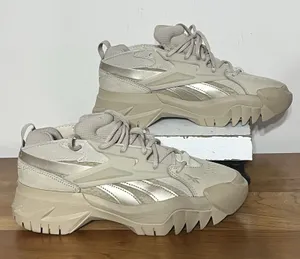 Reebok Cardi B Club‎ C V2 Women's Shoes Sneakers Size 8.5 Beige thumbnail 1