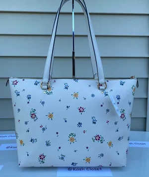 Coach Wildflower Printed Gallery Large Tote -Chalk Multi thumbnail 2