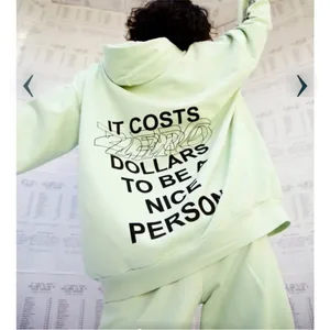 THE MAYFAIR GROUP: It Costs Zero Dollars to‎ be a Nice Person Hoodie one size thumbnail 1