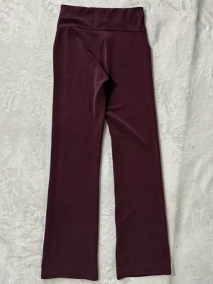 Lululemon Ribbed Softstreme Flared Pant Garnet Size 4 thumbnail 7