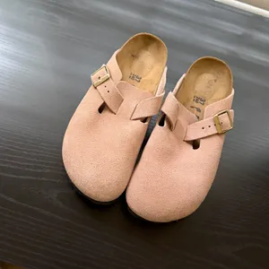 Birkenstock Boston Clogs suede pink  thumbnail 3