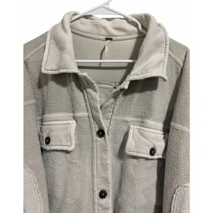 Free People Ruby Jacket Stone‎ Women's Size Medium thumbnail 3