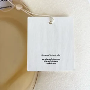 Lack of Color Beverly Ivory 100% Wool Wide Brimmed Fedora Hat Size Medium NWT thumbnail 6