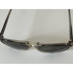 Hunter Grey Fade Sunglasses Retro Smoke Oval thumbnail 3