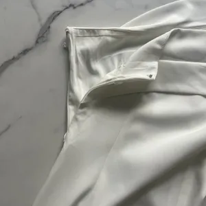 Revolve Superdown Jillian White Asymmetric Cutout Midi Dress XS Minimalist Chic thumbnail 8