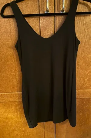 Z Supply Black Mini Dress thumbnail 1
