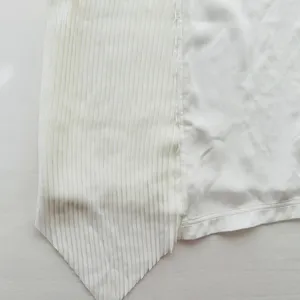 Lululemon LAB White Crinkle Sheer Tank Top Size 14 Avante Garde Casual thumbnail 2