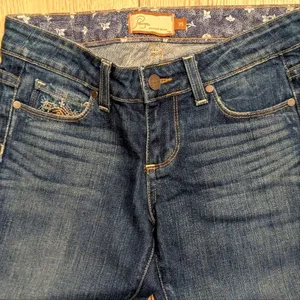 Paige Jeans‎ Womens 25 Benedict Canyon Boot Leg Bootcut Flare Designer Denim thumbnail 3