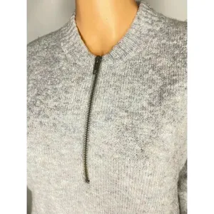 Madewell Women's York Half-Zip Pullover Sweater size S Neutral thumbnail 10