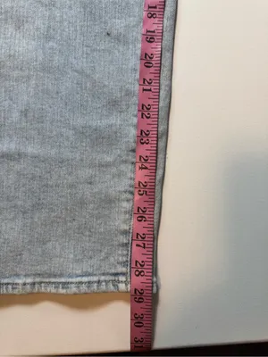 Old Navy OG Loose Style Light Wash Straight Leg Jeans Size 6 thumbnail 5