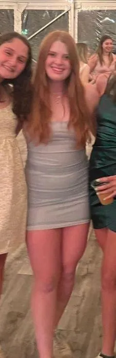 Windsor Sparkly Blue Mini Dress thumbnail 4