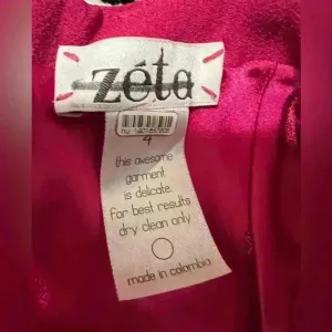 ZETA x ANTHROPOLOGIE Rose‎ Mini Dress Size 4 $425 Missing Strap thumbnail 5