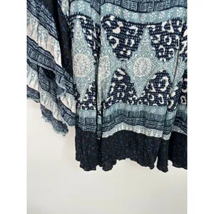 Free People‎ Boho Festival Coachelle Mini Dress Women Sz XS Earthy Indie Resort thumbnail 4