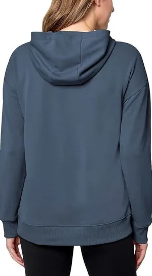 Mondetta Women’s Athletic Workout Gym Soft Zip Up Hood Blue Jacket Large thumbnail 9