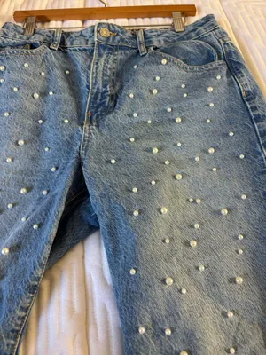 ZARA Pearl Jeans thumbnail 1