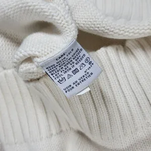 Ralph Lauren Sport Shawl Collar Sweater Womens Small White Preppy Blue Pony thumbnail 8