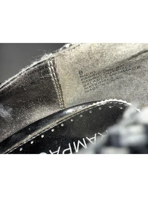 Rampage Black and White Tweed Pointed Toe Heels thumbnail 5