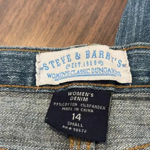 Steve & Barry’s VINTAGE Women’s Classic Dungarees Size 14 thumbnail 3