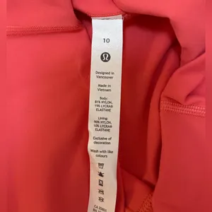 Lululemon NWT Align HR 25” Leggings Pink Lychee Size 10 High Rise Nulu thumbnail 8
