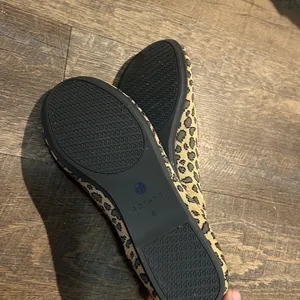 ROTHY'S Retired The Flat Cheetah Leopard US 8‎ Luxury Ballet Flats Red Stripe thumbnail 8