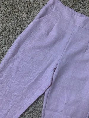 Nasty Gal Pink Plaid Pants thumbnail 3