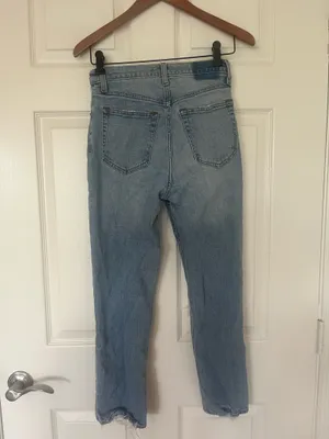 Abercrombie & fitch ultra high waist straight jeans thumbnail 2