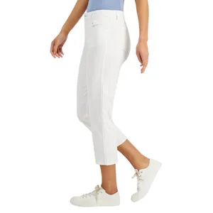 NWT Style & Co Womens High Rise Cropped Jeans White 12 thumbnail 3